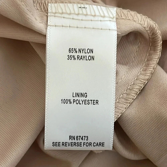 Taylor | midi Lace cream/tan empire waist dress Women size 8 Western Boho tiered - Picture 11 of 13